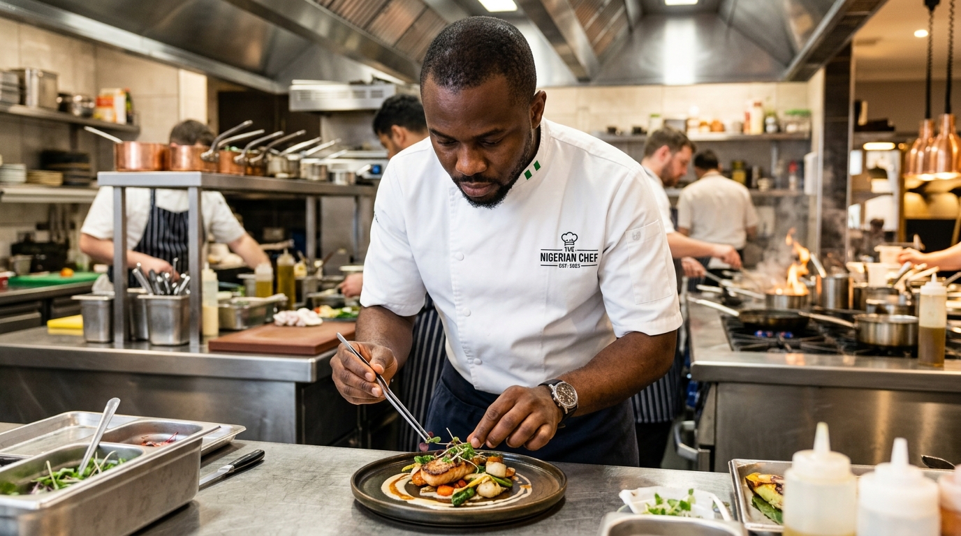 Chef Kitchen Preparation
